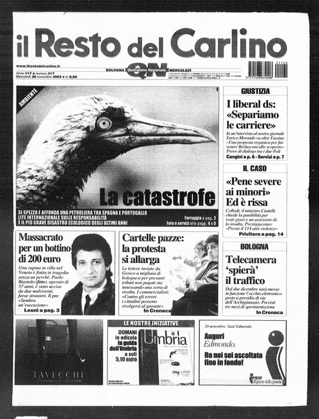 Il Resto del Carlino : giornale dell'Emilia